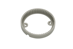Led nube 35 opbouwring metallic grijs